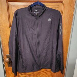 Black Adidas Lightweight Running Jacket
